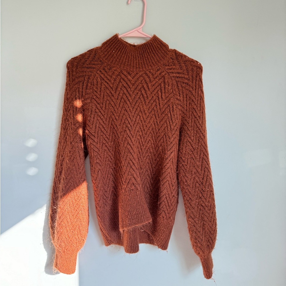 Abercrombie Bell Sleeve Turtleneck Sweater